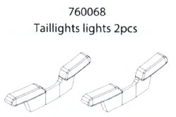 Taillights lights: C73p