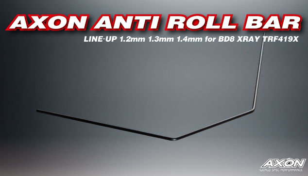 AXON ANTI ROLL BAR TRF419X FRONT 1.3mm