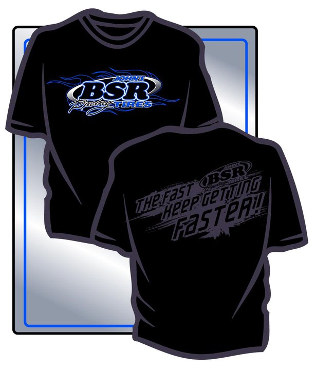 BSR Tシャツ（ブルー：Lサイズ）