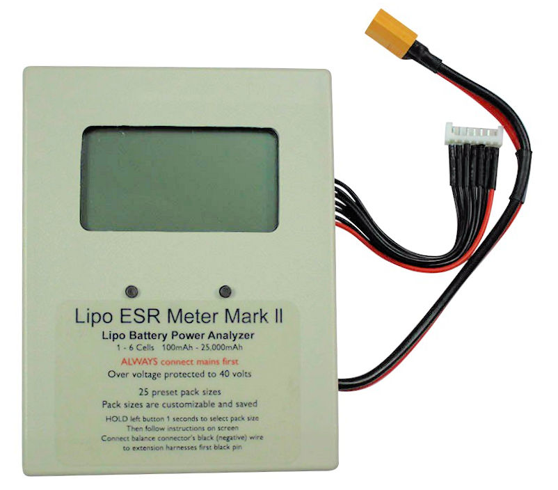 バッテリー内部抵抗測定器 ESR-2（LiPo専用）