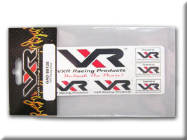 VXRロゴステッカー（２枚入り）