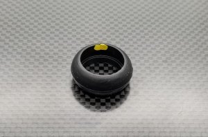GL-Rider Front Silicone Tire (Yellow~Medium)：シリコンタイヤ
