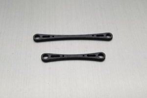 Carbon plate for lexan body rear and front stands