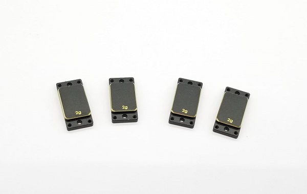 GLF-1 Brass Left/Right plates - (2.0g x 4pcs)