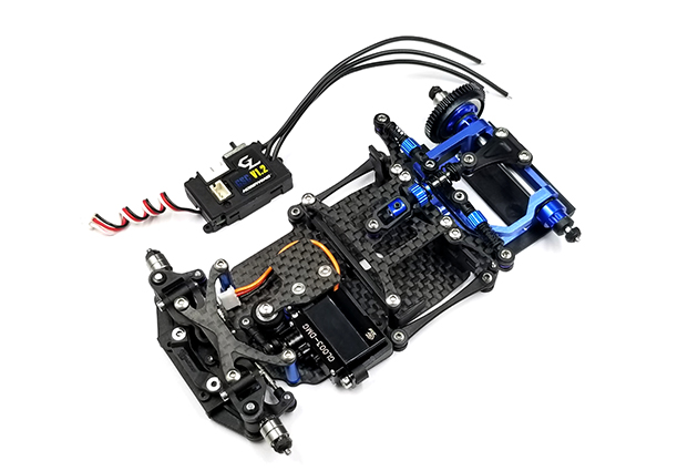 GLR 1/27 RWD Chassis （ESC、サーボ付属）