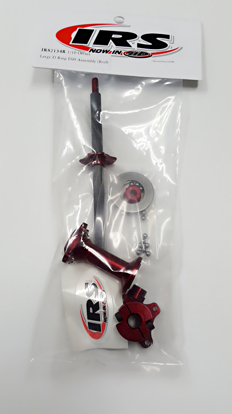 1/10th Associated Style Axle Kit For Offset Pod(Red)