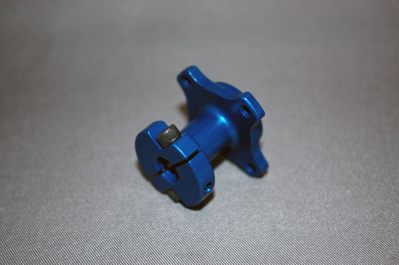 1/10th Standard Clamp Hub(3/4"Long)(Blue)