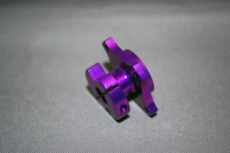1/10th Narrow Clamp Hub(1/2"Long)(Purple)