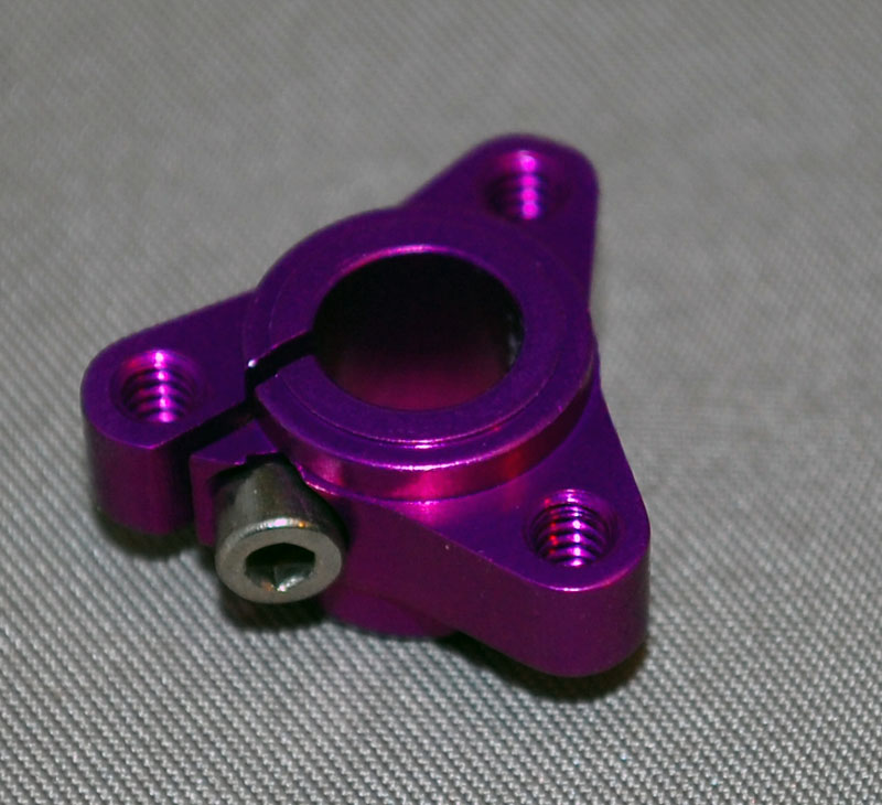 1/12th 3 Hole Clamp Hub(Purple)