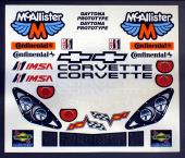 Corvette Daytona Prototypeデカール