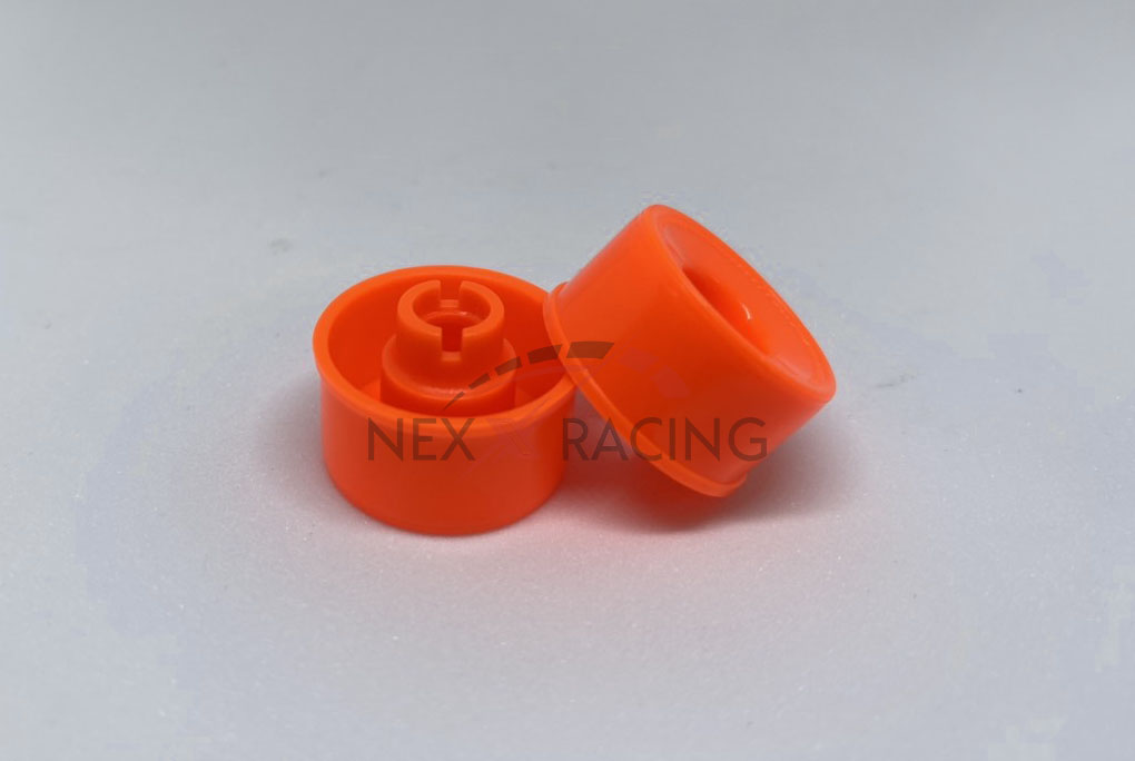 Nexx Racing Mini-Z 2WD Solid Rear Rim F0 (蛍光オレンジ)