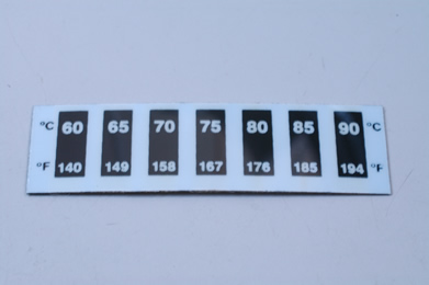 温度計ステッカー(60-90度)