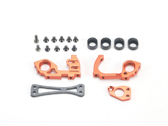 PN Racing Mini-Z V5 Motor Mount Conversion Kit For MR3322 Gimbal System (Orange)