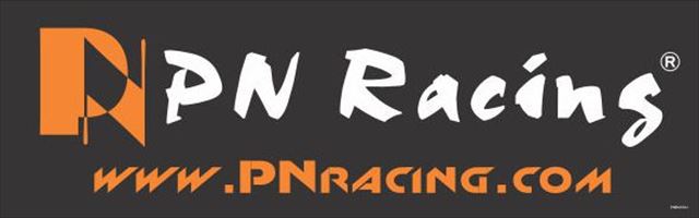 PN Racingバナー（ブラック・ラージ）