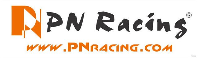 PN Racingバナー（ホワイト・スモール）