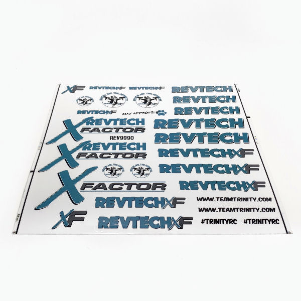 Revtech X-Factor Sticker Sheet（2枚入り）