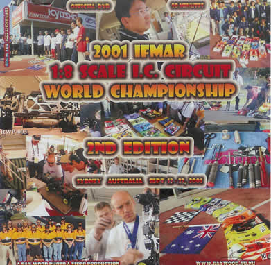 2001年 IFMAR 1/8GPオンロード世界選手権・第二版（IFMAR公式ビデオ）