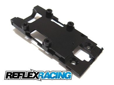 Reflex Racing MR03用アルミシャーシ・トップカバー（ブラック）