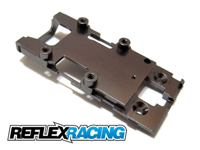 Reflex Racing MR03用アルミシャーシ・トップカバー（グレー）