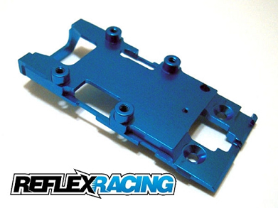 Reflex Racing MR03用アルミシャーシ・トップカバー（アイスブルー）