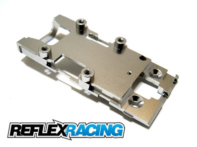 Reflex Racing MR03用アルミシャーシ・トップカバー（シルバー）
