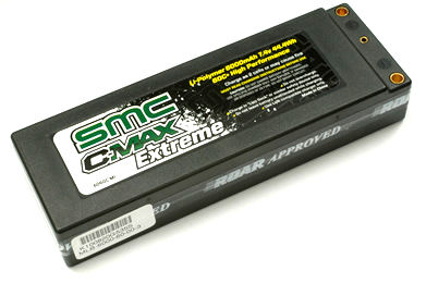 SMC 2セルLIPOバッテリー（インボードコネクター仕様 6000mAh 60C+）