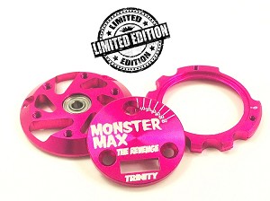  【数量限定】Monsterモーター用エンドベルキット（蛍光ピンク）