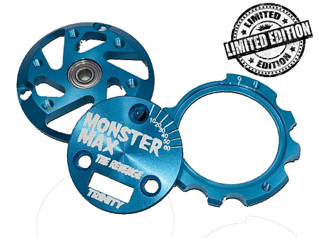 【数量限定】Monsterモーター用エンドベルキット（ブルー）