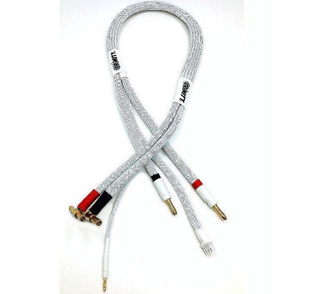 2S White Charge Cable W/4/5mm