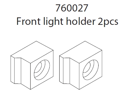 Front light holder: C71用