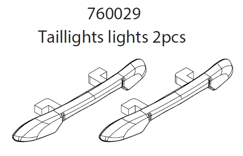 Taillights lights: C71用
