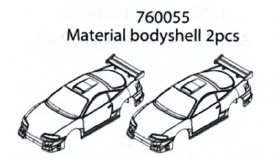 Material bodyshell : C72用