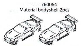 Material bodyshell : C73用