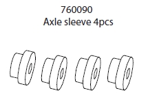 Axis sleeve 4pc: C81用