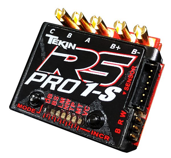 Tekin RS Pro Black Edition Brushless ESC(Li-Po 1S)