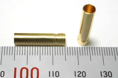 4.0mmゴールド・バナナコネクター（メス）