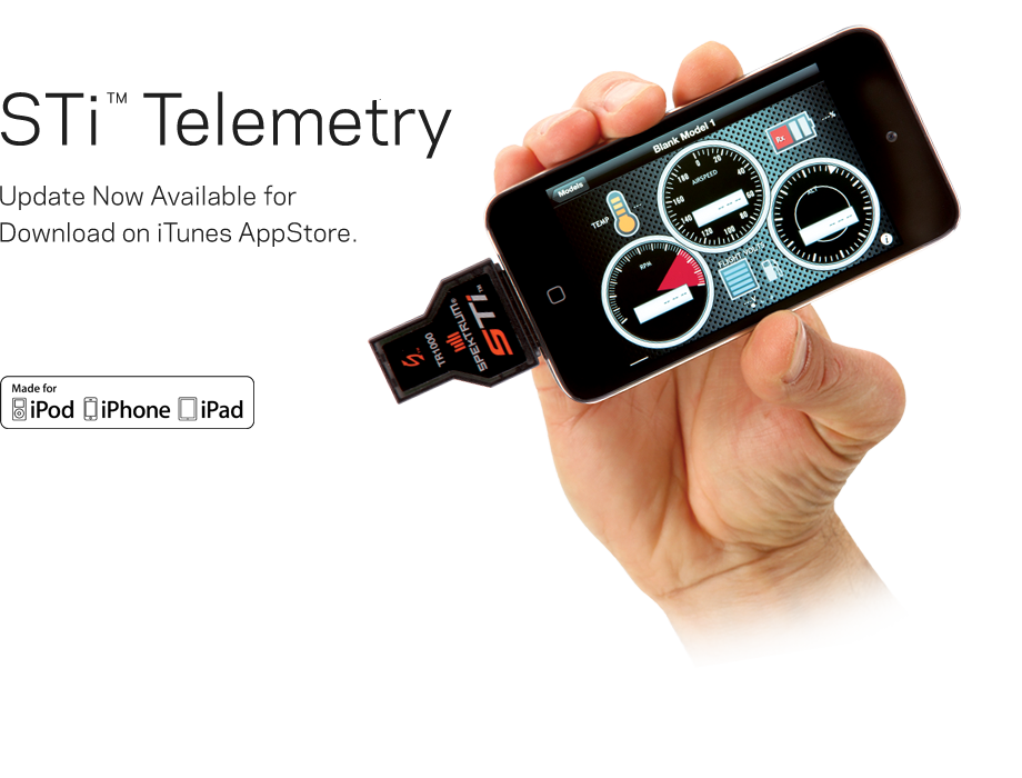 STi iTelemetry Interface (SPMTR1000): Spektrum - The Leader in Spread Spectrum Technology